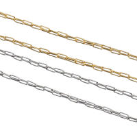 Cadenas De Acero Inoxidable Para Joyería DIY 2 Metros Cadenas Delgadas Para Pulseras Collares Anillos En Lote Al Por Mayor - details 5