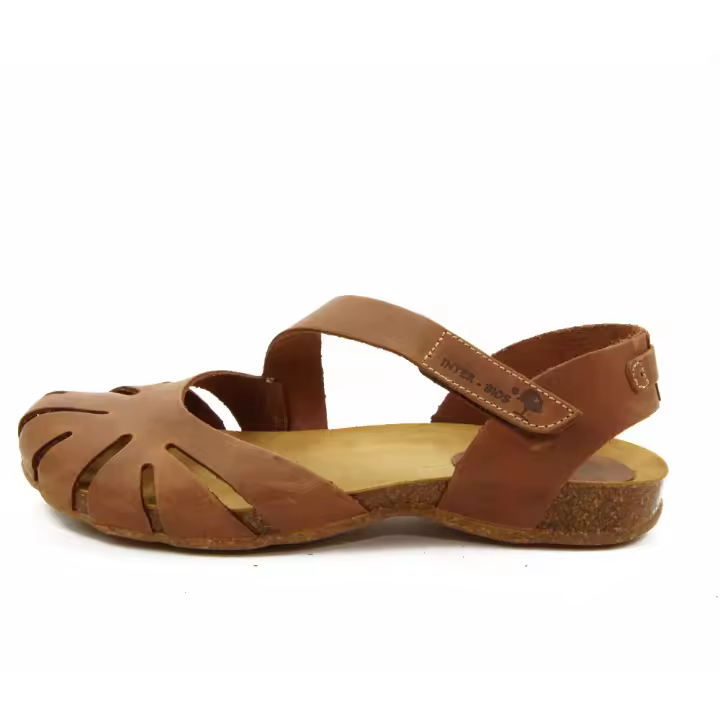 INTER-BIOS mod. 4456 mercedes para mujer en nobuck, velcro - 1