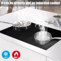Protector De Horno De Inducción Grande Tapete De Silicona Antiseña Resistente Al Calor Para Encimera Ecológico Y Decorativo - details 3
