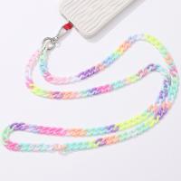 Cadena De Móvil Con Ranura Para Tarjeta 120CM Colgante De Cuello Colorido Accesorio De Correa Para Teléfono Móvil Compatible Con iPhone/Samsung Para Mujeres - details 0