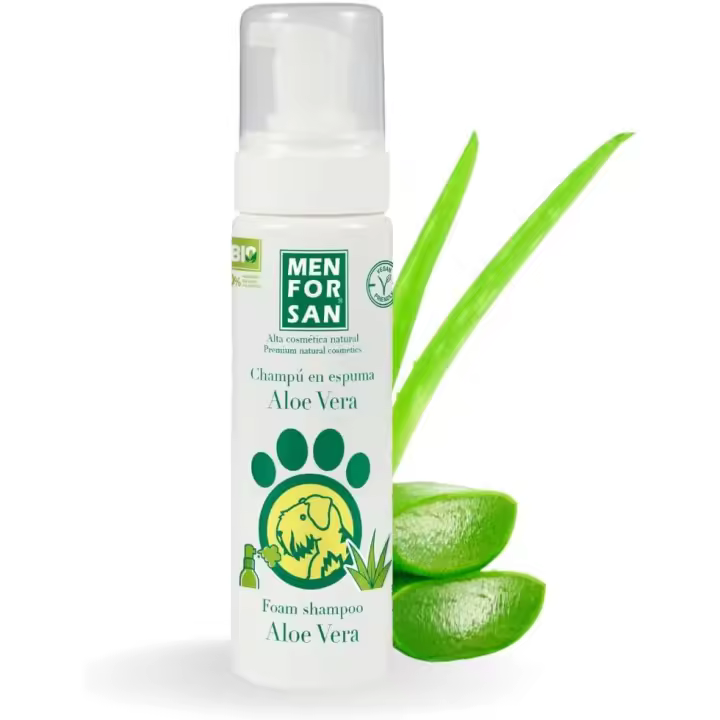 Men For San Champú Seco Aloe Vera para perros 200ml - 1