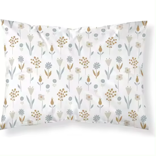 BL BELUM - Funda de Almohada de 100% Algodón - Funda de Almohada Suave y Transpirable - Funda de Almohada Ideal para Piel Sensible - Funda de Almohada 100% Made in Spain - 1