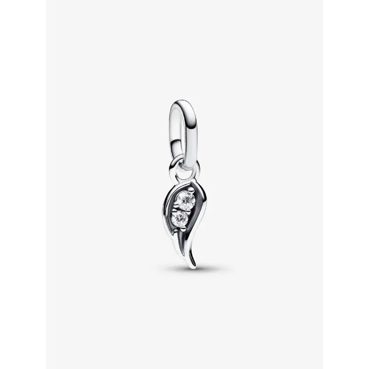 Pandora - Charm Colgante mini with Alas de Ángel brillantes de Pandora ME - Plata de Legislación - 1