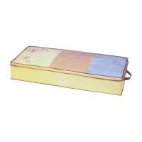 3 Piezas Organizador Ropa, Cajas Almacenaje Ropa Plegable con Asa Reforzada, Bolsas para Guardar Ropa de Tejido Resistente y Ventana Transparente para Suéteres, Abrigos, Mantas Gris y Beige - details 4