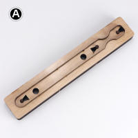 Plantilla De Llave Para Manualidades Creativas Herramienta De Corte Para Cuero Madera Molde De Pegatina Para Bricolaje Y DIY - details 12