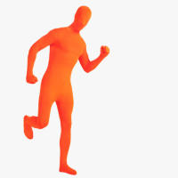 Traje De Zentai Negro Para Hombres Y Mujeres Traje De Cosplay Tight Skin Jumpsuit De Spandex Para Halloween Y Carnaval - details 4