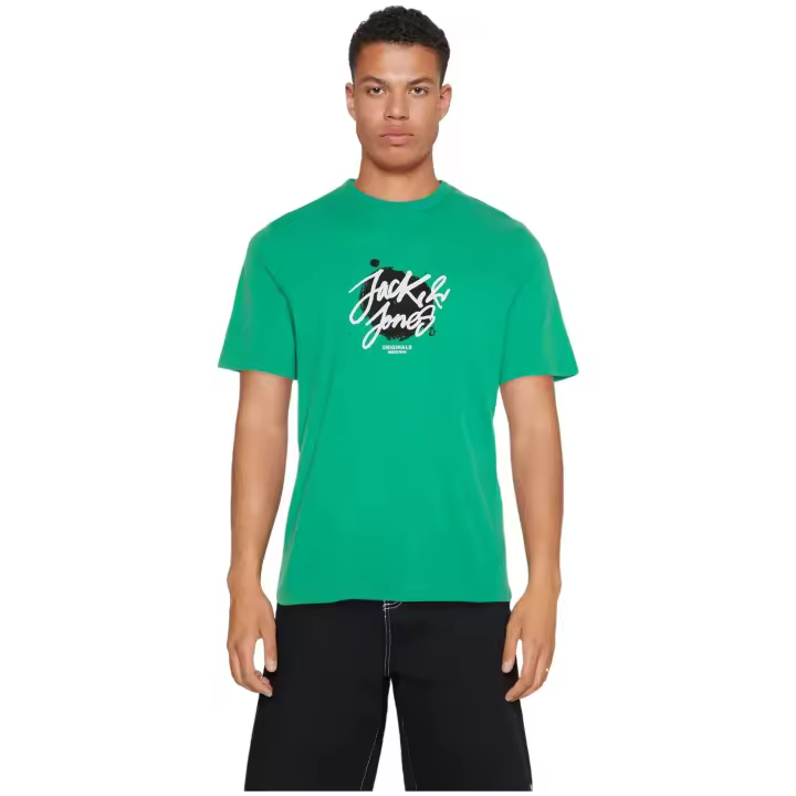 Camiseta de Manga Corta Jack&Jones Jorsergey para hombre en color verde - 1