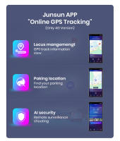 Junsun Radio Coche para Toyota Prado 120 2004 2005 2006 2007 2008 2009 Inalámbrico CarPlay Android Auto AI Voice 2 din Pantalla Coche Android Auto Multimedia Navegación GPS Auto radio - details 6