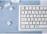 Keycaps De PBT 127 Teclas Tema Neón XDA Perfil ISO Para Teclado Mecánico RGB Compatible Con Cherry MX Switch Layout Inglés Y Coreano - details 11