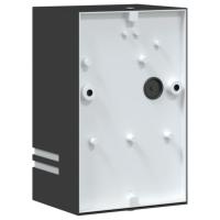 vidaXL Apliques de exterior 2 unidades acero inoxidable negro - details 5