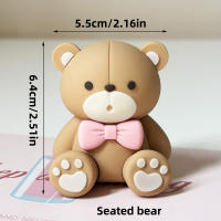 Topper De Pastel Oso Azul Para Fiesta De Cumpleaños Bebé Decoración De Fiesta Con Bolas De Oso Teddy Tema Oso Mini Para Niños - details 15