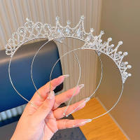Diadema De Corona Para Niñas 1 Pieza Accesorio De Cabello Lindo Para Fiestas Y Desfiles Regalo De Cumpleaños Para Niñas Pequeñas - details 3
