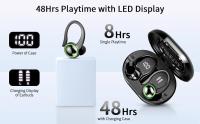 Mov-Auriculares Inalámbricos Bluetooth 5.3 Deportivos con Micrófono IP7 Resistentes Al Agua,Auriculares bluetooth verdaderamente inalámbricos con funcionamiento deportivo sobre la oreja para una batería de larga duración - details 8