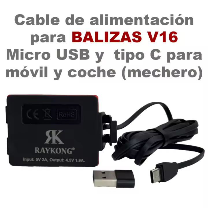 Baliza V16 Geolocalización DGT 3.0  | con 3 Indicadores Led Conexíon | Bateria | GPS Homologada por DGT  [SIM y Datos Pagados hasta 2038] - 1