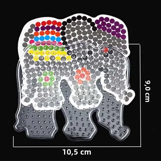 Perler Bolas Hama 5mm Juguetes Educativos Para Niños Rompecabezas DIY De Plástico Alimenticio Para Crear Artesanía Y Manualidades - 1