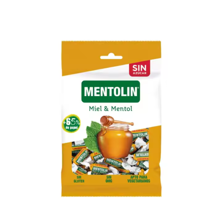 MENTOLIN MIEL MENTOL S/A BOLSA 100G - 1
