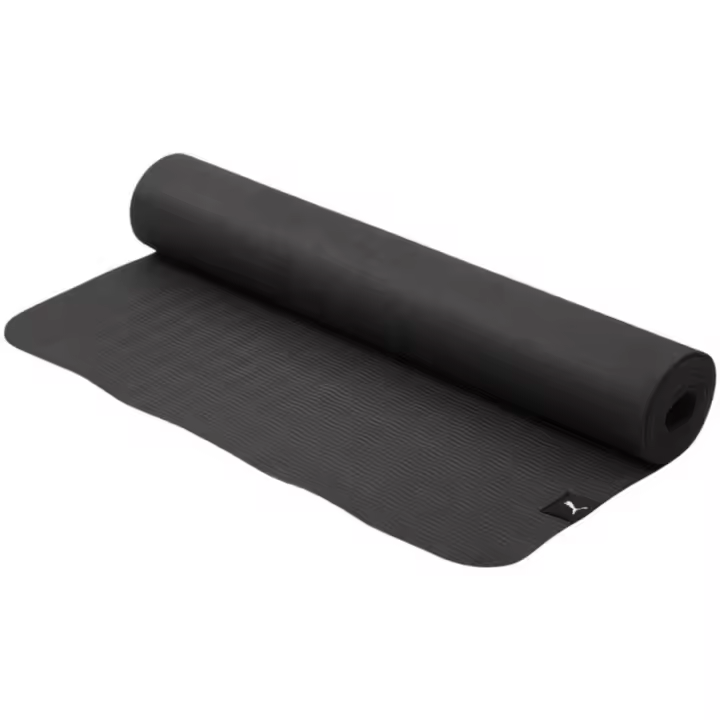 Puma Fitness mat 54200 01 exercise mat – Esterilla de entrenamiento con superficie antideslizante, ideal para yoga, pilates o ejercicios en casa con gran comodidad y estabilidad. - 1