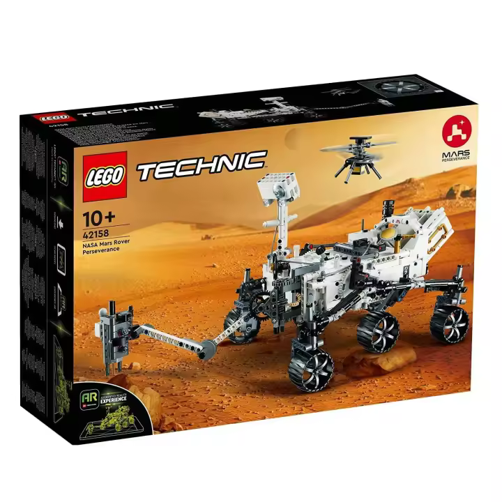 Lego 42158 NASA Mars-Rover Perseverance para construcción y exploración espacial con app de realidad aumentada - 1