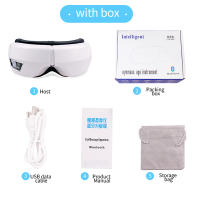 Masajeador De Ojos Inteligente 6D Con Vibración Y Aire Caliente Instrumento De Cuidado De Los Ojos Con Bluetooth Y Música Gafas De Relajación Para Fatiga Ocular - details 16
