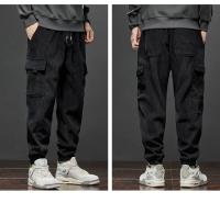Pantalones Casuales Para Hombre Con Cintura Elástica Estilo Jogging De Primavera Y Otoño Pantalones Harem Estirables Con Cordón Moda Masculina Ropa Deportiva - details 8