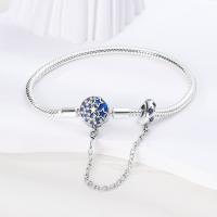 Pulsera De Acero Inoxidable Platinado 2024 Para Mujer Con Cadena De Serpiente Y Encantos Originales Joyería DIY Clásica Para Fiestas Y Compromisos - details 34