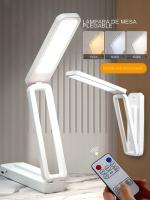 Lámpara De Lectura Para Escritorio LED Plegable Con Control Remoto Y Luz Nocturna USB Para Estudio Y Dormitorio Moderna - details 0