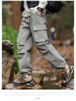 Pantalones de Overalls para Hombres Secado Rápido, Impermeable, Transpirable para Senderismo, Pesca, Acampar Largo Completo, Ajuste Atlético - details 16