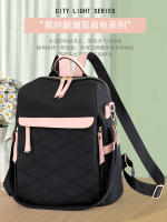 Mochilas informales para mujer, mochila ligera negra, pequeña mochila de viaje para mujer, mochila antirrobo, regalo para mujer - details 4