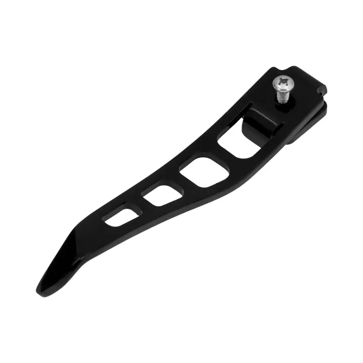 Kit de soporte de extensión para motocicleta, soporte negro cromado para Harley Dyna 1993-2017, Low Rider Street Bob FXDF FXDB FLD - 1