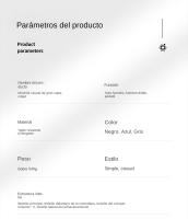 Mochila informal Elegante y sencilla, bolsa de ordenador liviana para viajeros - details 2