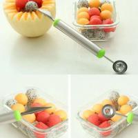 Plato de fruta, cuchillo para tallar, cuchara para melón, cuchara para helado, utensilios de cocina para agua, accesorios, herramientas para rebanar - details 0