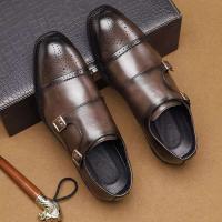 2024 zapatos de cuero italianos del vestido del negocio de los hombres del estilo de la moda de la hebilla del nuevo producto Oxford - details 1
