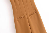 - Ropa larga, elegante y sencilla de una sola pieza, cómoda estilo DIY para mujer, pantalones, material de calidad de China continental - details 4