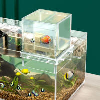 Tanque de peces de acuario de presión negativa, duradero, fácil instalación, sala de estar, oficina, estudio - details 4
