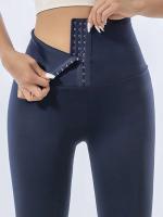 Tiburón con cordones, cintura alta, compresión, levantamiento de cadera, pantalones de yoga, europeo americano, otoño e invierno, muñeca Barbie - details 5