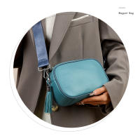 Nuevo Bolso de Cámara de Cuero Tendencia Primera de Piel de Vaca con Pelo - details 10