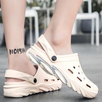 Zuecos informales para hombre, sandalias de moda de lujo, zapatos de jardín, zapatillas de playa al aire libre, calzado Masculino - details 8