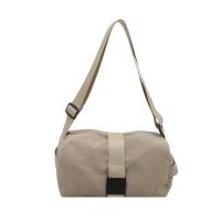 Bolso cruzado coreano de moda para hombre y mujer, bolso de hombro ligero con hebilla de alta capacidad, bolso de viaje ajustable de Color sólido - details 10