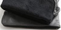 Guantes de piel de oveja para mujer, manoplas cortas de terciopelo fino para pantalla táctil, de cuero, de buena calidad, para invierno, 2226 - details 165