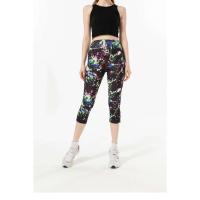 Pantalones de yoga deportivos con gota de agua para mujer Leggings tricolores para fitness - details 1
