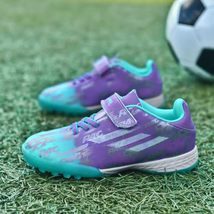 Zapatos de fútbol del mismo estilo para hombres y mujeres, uñas rotas, césped artificial en acción, competencia de entrenamiento, tecnología transpirable antideslizante - 1