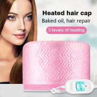 Gorro térmico ajustable para el hogar, protección de Spa para barbería, secadores de pelo, calefacción eléctrica, suministros para el cabello, sombrero de calor - details 7