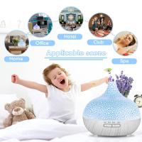 Humidificador Ultrasonido Silencioso de 550ml Control Remoto y LED de 7 Colores Apagado Automático - details 3