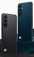 Funda de lujo de cuero PU para Samsung Galaxy M55 S Cubierta trasera de silicona protectora - details 0