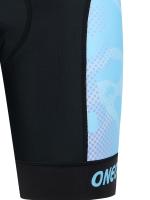 Pantalones cortos de ciclismo con costuras de dos tonos, alta elasticidad y transpirabilidad, pantalones cortos deportivos al aire libre, ropa deportiva para mujeres - details 2