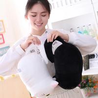 Cojín de Peluche de Gato Lindo Almohada de Sofá Suave para Niños Muñeco de Dibujos Animados Relleno - details 6