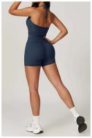 Conjunto de Shorts de Yoga de Cintura Alta Secado Rápido, Cómodo, Plegable, Belleza - details 4