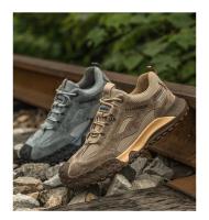 Zapatos con puntera de acero a la moda para hombre, botas de seguridad de trabajo anti-quemaduras y calzado protector antipinchazos - details 5
