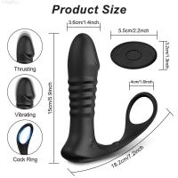 Leten Vibrador Vibrante 4en1 Anillo Prostalé de Masaje de Punto G Anal - details 6