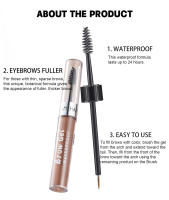 Pluma de Gel para cejas, crema para cejas, tatuaje líquido resistente al agua de larga duración, lápiz de maquillaje para cejas negras - details 5